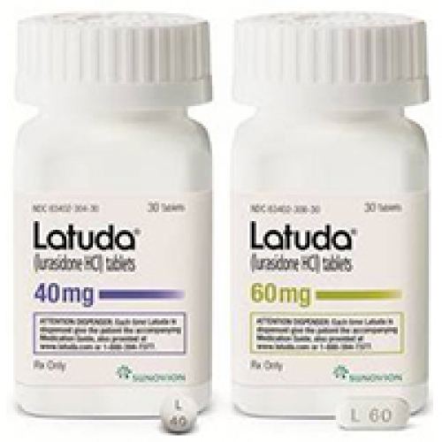 鲁拉西酮	lurasidone HCL Latuda